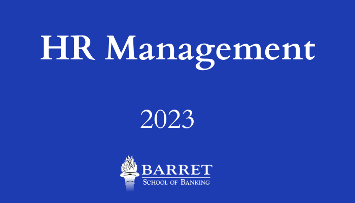 Human Resources Management: 2023