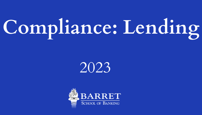 Compliance Series 2023: Lending