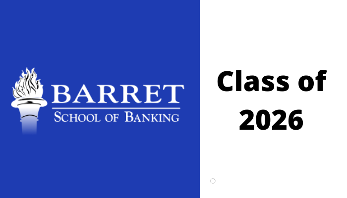 Barret Graduate School of Banking: Class of 2026